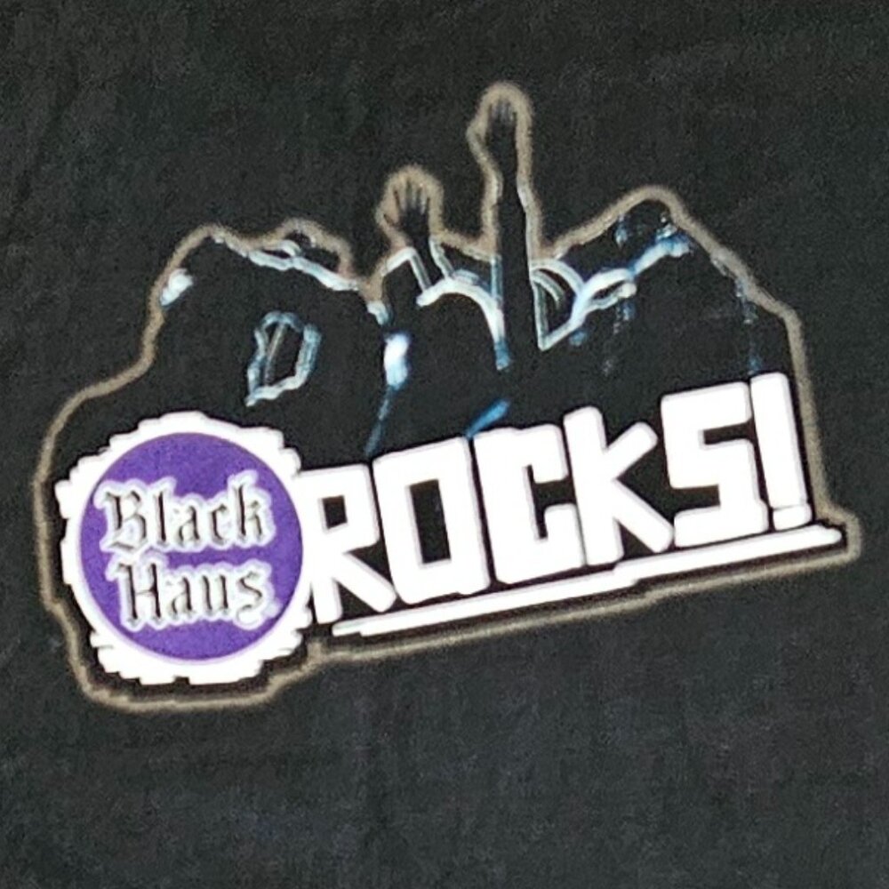 Vintage Black Haus ROCKS! T-Shirt NWOT, Size XL